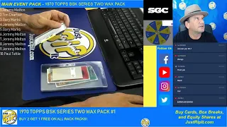 Just Rip It Live Stream - 1970 Topps Basketball Wax Pack - 7/9/19