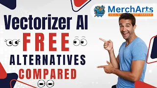 Comparing Vectorizer AI Free Alternatives Vectorizer.ai Vectorizer.com Inkscape Review - MerchArts
