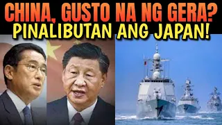 Nakupo! mga WARSHIP ng China, Pumalibot sa Japan (REACTION & COMMENT)