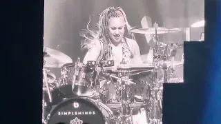 Simple Minds x Cherisse Osei  drum solo