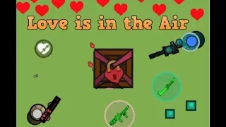 Surviv.io New Minigun and Basement in Valentines Day Event!!! (Surviv.io Weapons/Building Update)