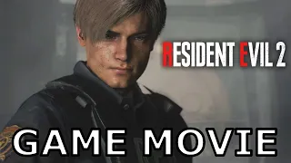 Resident Evil 2 Remake PS5 Leon Story - All Cutscenes (Game Movie) 4K 60FPS