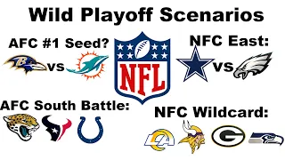 NFL Craziest Playoff Scenarios Heading Into Week 17 | Clinching Scenarios