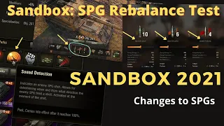 ARTY REWORK | World of Tanks | SANDBOX 2021 | Changes to SPG