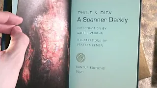 Unboxing A Scanner Darkly by Philip K Dick - Suntup Press Artist Edition Vanessa Lemen Carrie Vaughn
