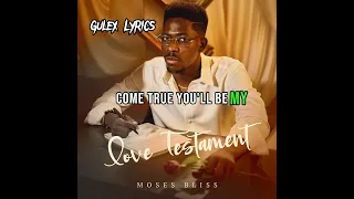 Perfect for me _ Moses Bliss_ (Official Lyrics Video)