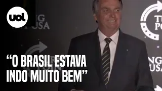 Nos EUA, Bolsonaro diz que não sabe o motivo de 'Brasil ir para a esquerda