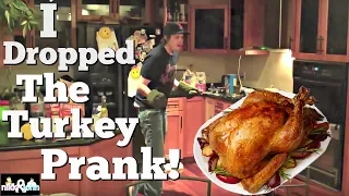 DROPPING THANKSGIVING TURKEY PRANK - Top Boyfriend and Girlfriend Pranks