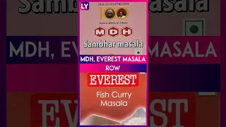 MDH & Everest Masala Row: FSSAI To Check Spice Samples For ‘Cancer-Causing’ Ingredient #Shorts