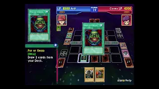 Yu Gi Oh GX Tag Force Evolution Beat Corey From Obeliks Blue! Corey RUN OUT HIS CARDS!!!