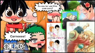 Mugiwaras react Shipps Fotos e memes 😂❤️ | One Piece | Teve Beijo do Zorobin Lunami! 💋😍