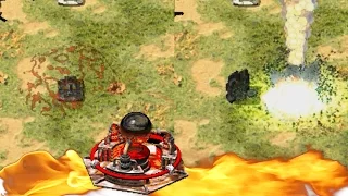 How to destroy a invulnerable unit with iron curtain super weapon Red Alert 2 Yuri's Revenge