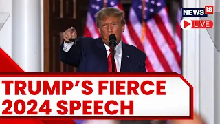 Trump News Today | Trump Georgia Speech | Trump First Speech After Being Indicted | US News Live