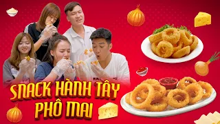 SNACK HÀNH TÂY PHÔ MAI CHIÊN GIÒN | Hai Anh Em Phần 285 | Phim Học Đường Hài Hước Hay Nhất Gãy TV