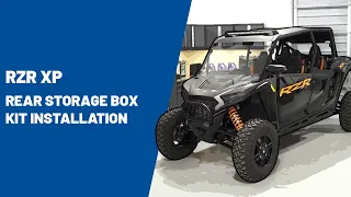 2024 RZR XP | Rear Storage Box Kit Installation | Polaris RZR®