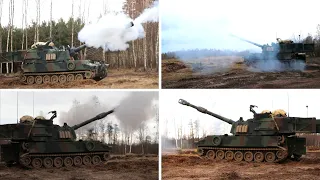 Witness the Epic Firepower of the M109A7 Paladin Howitzer!