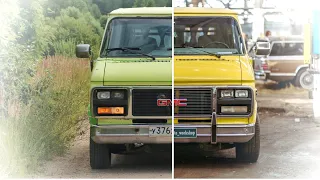 GMC Vandura "Кукуруза" 1992: Красим сами Chevy Van в гараже!