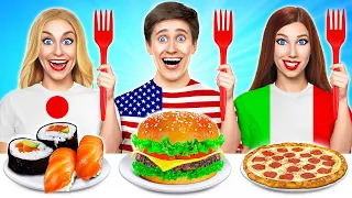 Еда из Разных Стран Мира Челлендж от Multi DO Food Challenge