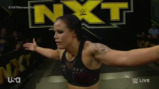 Candice LeRae vs Shayna Baszler NXT Women's Championship (NXT Oct. 2, 2019) 1/2