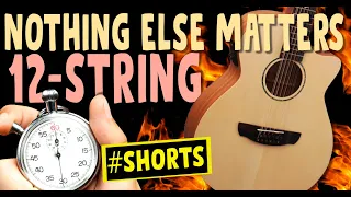 Nothing Else Matters Acoustic 12 String #Shorts