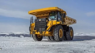 Сборка самосвала Cat® 777G на месторождении Угахан