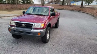 2000 Toyota Tacoma PreRunner Xtra Cab V6:  walk-around, cold start, & test drive