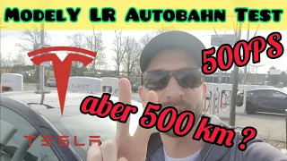Tesla Model Y LR der große Reichweiten Test | Autobahn | Roadtrip | Kiel