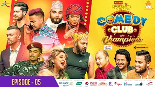 WAI WAI DYNAMITE COMEDY CLUB WITH CHAMPIONS | Episode 5 | Sujan Chapagain, Hark Saud, Nabin Chauhan