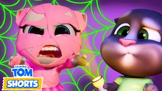 Talking Tom - Spooky Story Competition 😲 😈 Cartoon for kids Kedoo Toons TV