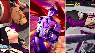 Street Fighter 6 - All Juri Supers Comparison