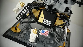 LEGO NASA Apollo 11 Lunar Lander 10266 Speed Build #LEGO