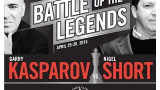 Battle of the Legends | Kasparov vs. Short: Day 2