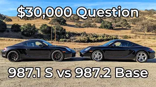 2006 Porsche 987.1 Cayman S vs 2010 Porsche 987.2 Cayman - Head to Head Review!