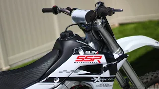 MORE GAS! 🔥 My Chinese Dirt Bike is FINALLY Getting an OVERSIZED Fuel Tank | SSR Motorsports SR300