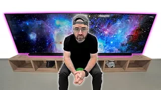 The Most INSANE Dual 75-inch Screen Setup!