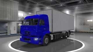 Euro Truck Simulator 2 - Обзор мода КАМАЗ 5360 / 53602 / 5480 / 6460-73 в ETS2!!