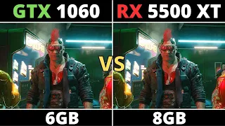 GTX 1060 6GB VS RX 5500 XT - TEST IN 10 GAMES IN 2023