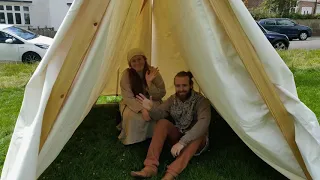 #BristolArch Viking tent