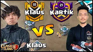 Klaus vs Darkest MuZhan in War! Can the worlds best player clutch it?