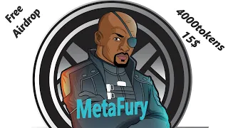 MetaFury! Новий супер проект на 10000$?! Airdrop 4000 tokens!