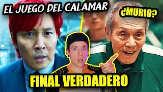 EL JUEGO DEL CALAMAR | FINAL VERDADERO EXPLICADO ¿Sobrevivió?