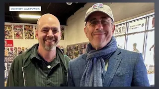 'A comic looking for a comic,' Jerry Seinfeld stops by Ashwaubenon shop