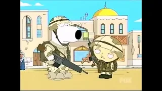 Family Guy- Stewie & Brian Join the Army