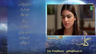 Gila Episode 31 Teaser| Wahaj Ali Anzela Abbasi | Best Pakistani Drama . HUM TV