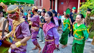 Beautiful Cambodia: Traditional Robam Trot, Happy Khmer New Year 2024