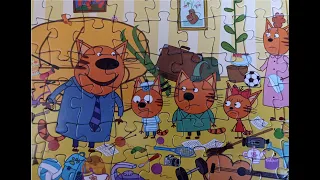 Kid-e-cats  Puzzle. Puzzles for children - Пазл "Три Кота". Пазлы для детей.