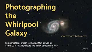 Photographing the Whirlpool Galaxy: Photo techniques and observational notes