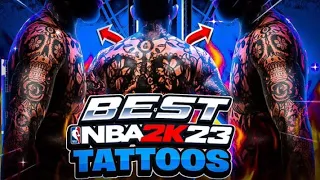 BEST TATTOO TUTORIAL IN NBA 2K23! BEST DRIPPY TATTOOS FOR BOTH GENS!