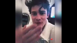 Shawn Mendes Instagram stories 30/11/2018