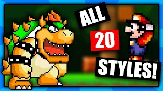 Mario Multiverse - 1 Level for All 20 Game Styles! {#4}